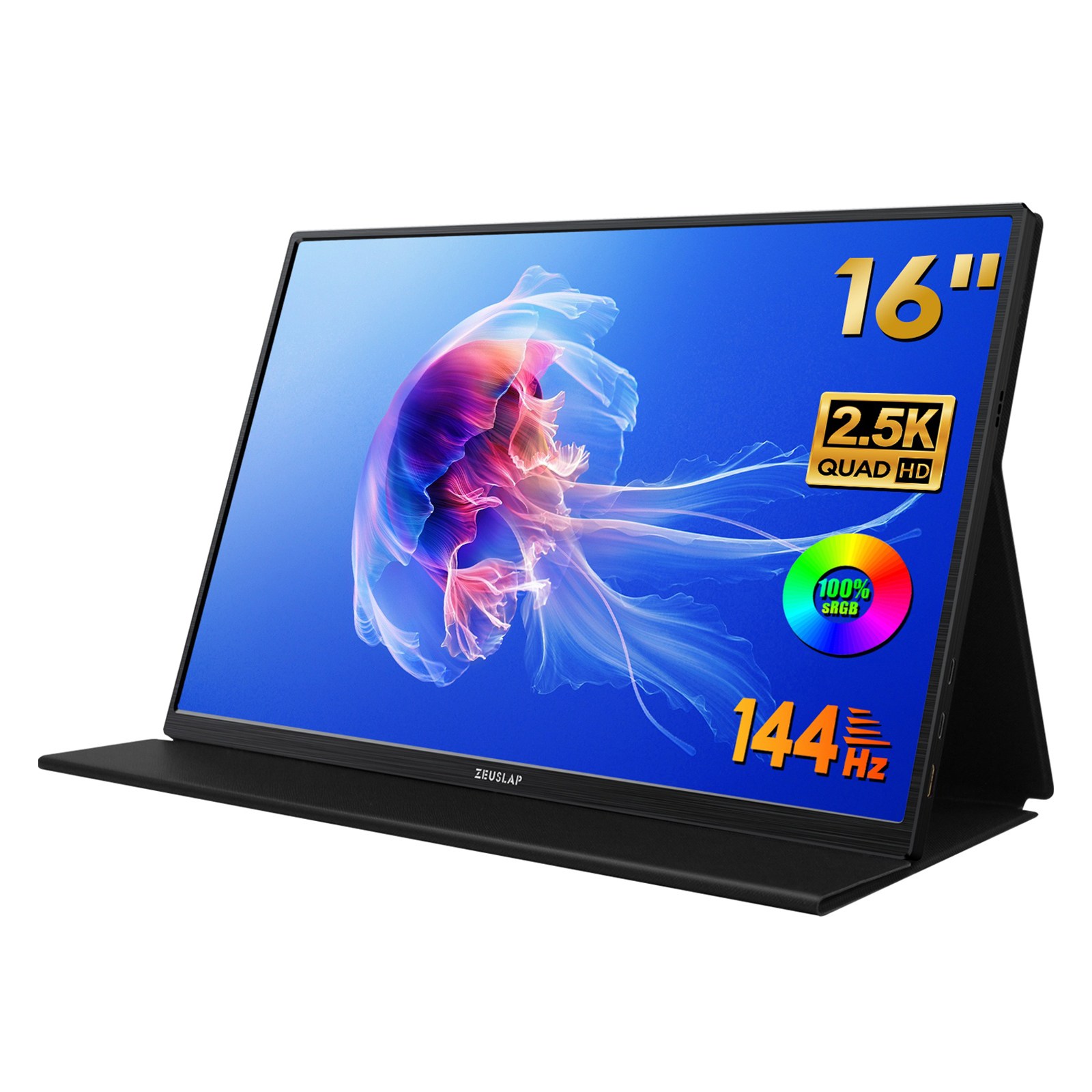 제우스랩 Z16P 16인치 2.5K 144Hz 포터블 모니터 169,000원