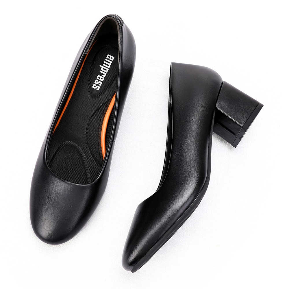 엠프리스 발편한 여성구두 승무원 면접 호탤리어 구두 기본 검정 유니화 EP-12 49,000원