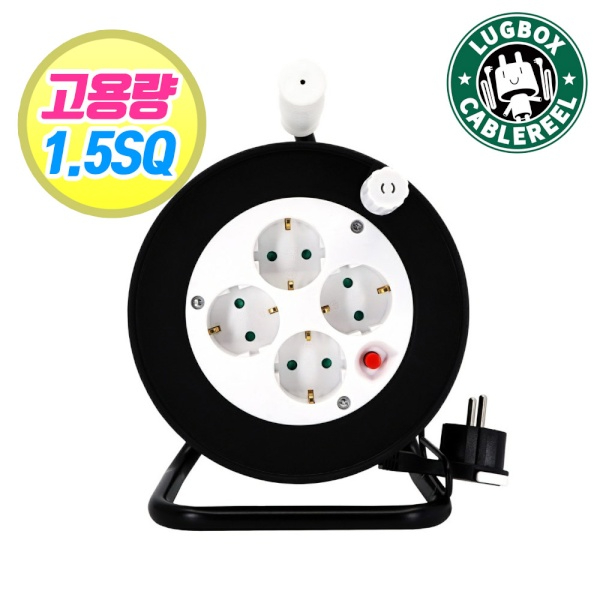 two1mall [러그] 프리미엄 LUG 러그박스 미니 4구 캠핑릴선 블랙 [10M] 30,000원