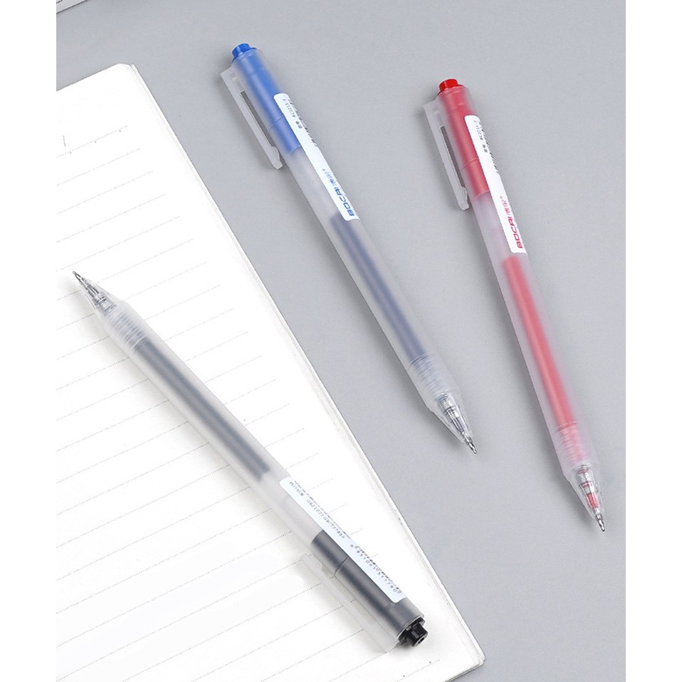 365플레이스 반투명 매트바디 중성펜 0.5mm 12p 세트, 레드 5,970원