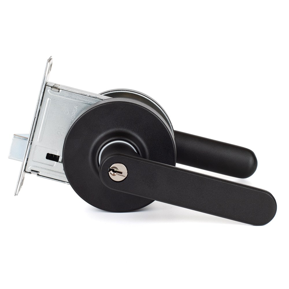 철물이네 방문손잡이 방화문 모던, 1개, 블랙 16,000원