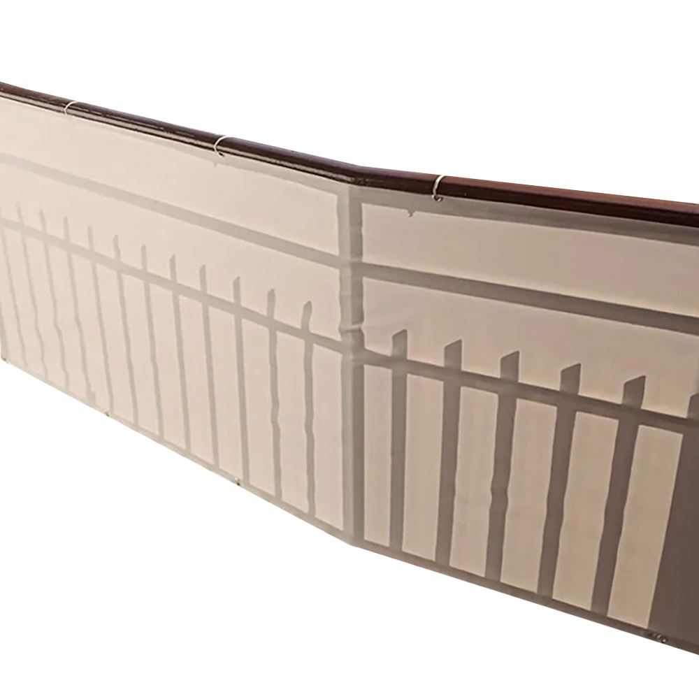 21세기트랜드 쉴드가드 사생활보호 발코니스크린 테라스 옥상 난간 주택 담장 가림막 야외 펜스 차양막, 다크베이지, 1개 21,800원