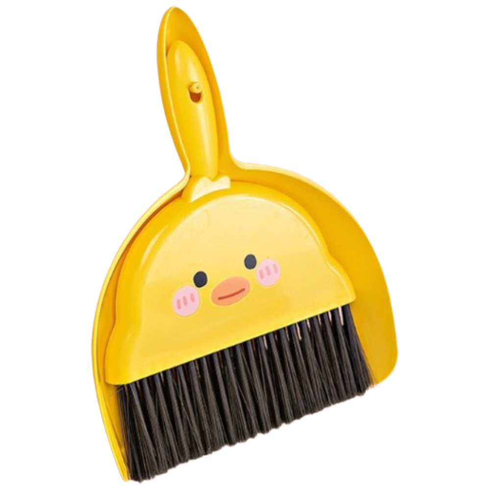 아베른 미니 빗자루 쓰레받기 세트 학교 준비물, 1세트, 삐약이 옐로우 4,810원