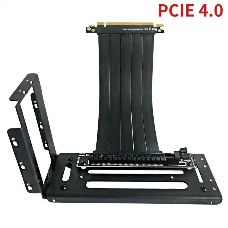 새로운 라이저 PCI-E x16 ATX 그래픽 카드 수직 장착 브래킷 키트 GPU 홀더 + GEN4 PCIE 4.0/3.0 16X 라이 93,500원