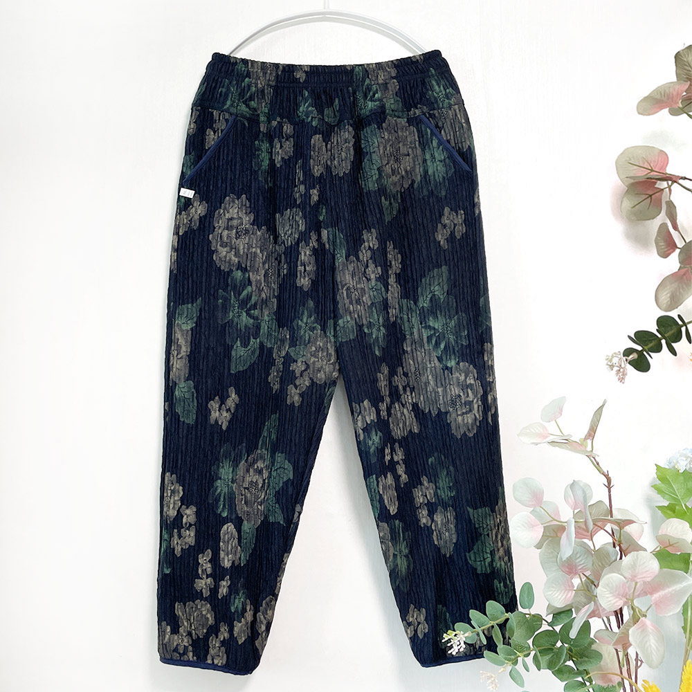 국민할매 엄마옷 국내생산 할머니옷 파이핑 큰꽃 주름 몸빼 밴딩바지[SBGL] 춘추복 요양원옷 중년의류 빅사이즈 봄가을 일바지 23,600원