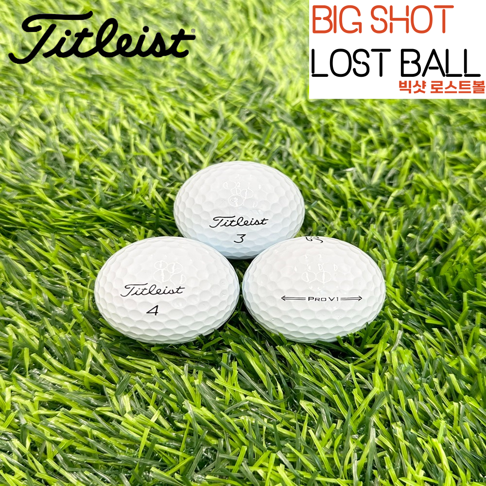 이지골프존 타이틀리스트 로스트볼 30알세트 37,170원