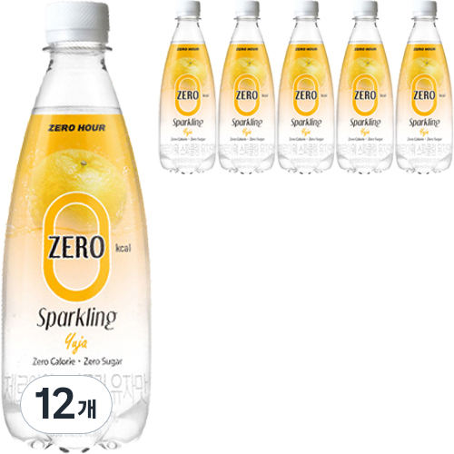 제로아워 0kcal 스파클링 유자맛 탄산음료, 350ml, 12개 10,970원
