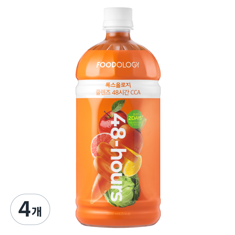푸드올로지 톡스올로지 48시간 CCA 클렌즈주스 95,000원