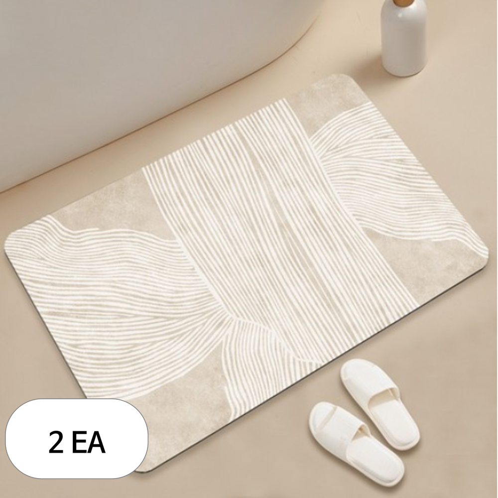 아필코 빨아쓰는 욕실 주방 논슬립 소프트 규조토 발매트 20,530원