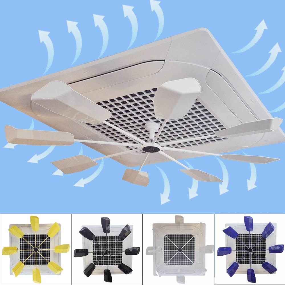 제노믹스 시스템에어컨 순환팬 바람막이 날개 NRW-4000, 1개, 화이트, 현재가 38,000원