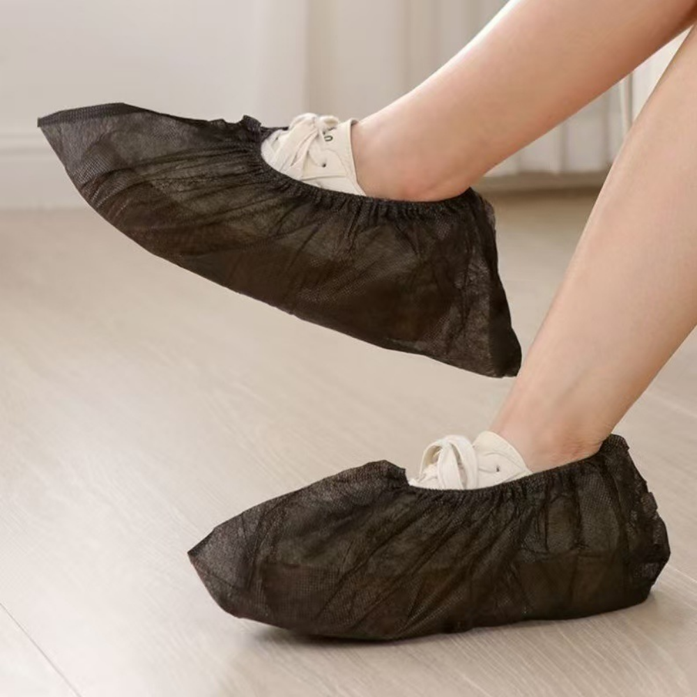 심비오시스 일회용 덧신 부직포 위생 신발 슈 커버 일반형, 100개, 블랙 7,500원