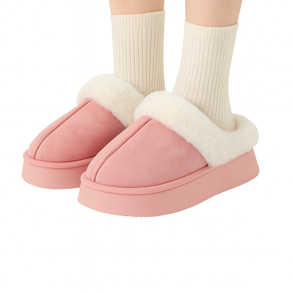 커넥트홈 겨울 털슬리퍼 방한 여성 실내화 14,900원