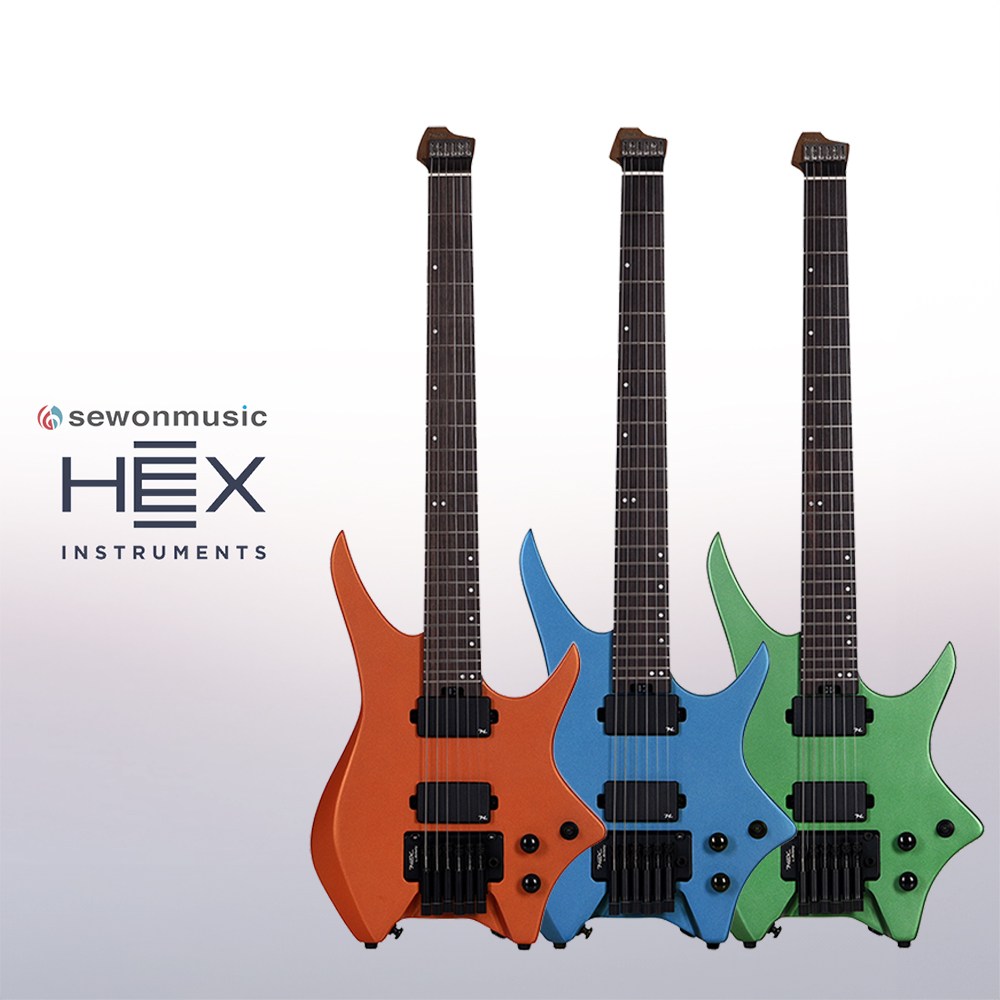 헥스 일렉기타 N500 헤드리스, MCO 오렌지, 1개 599,000원