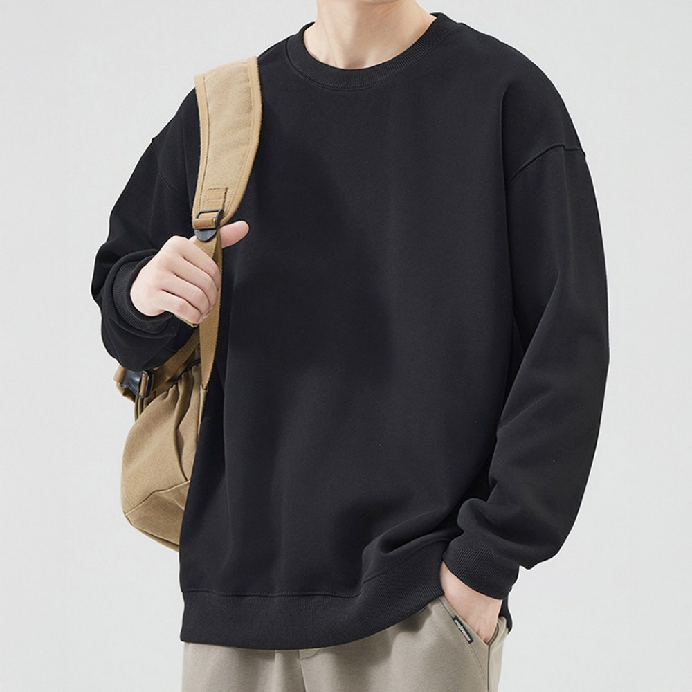 루크 남녀공용 탄탄 데일리 맨투맨 남성 여성 빅사이즈 긴팔 티셔츠 여자 남자 겨울 춘추 긴팔티 무지 캐주얼 봄옷 13,800원