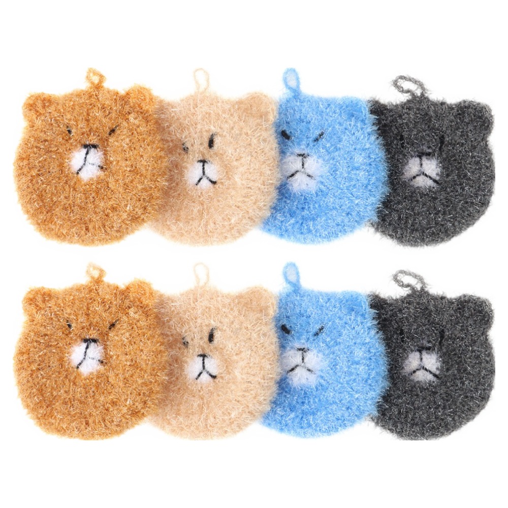 이와이엔 거품왕 2겹 곰돌이 수세미 8,900원