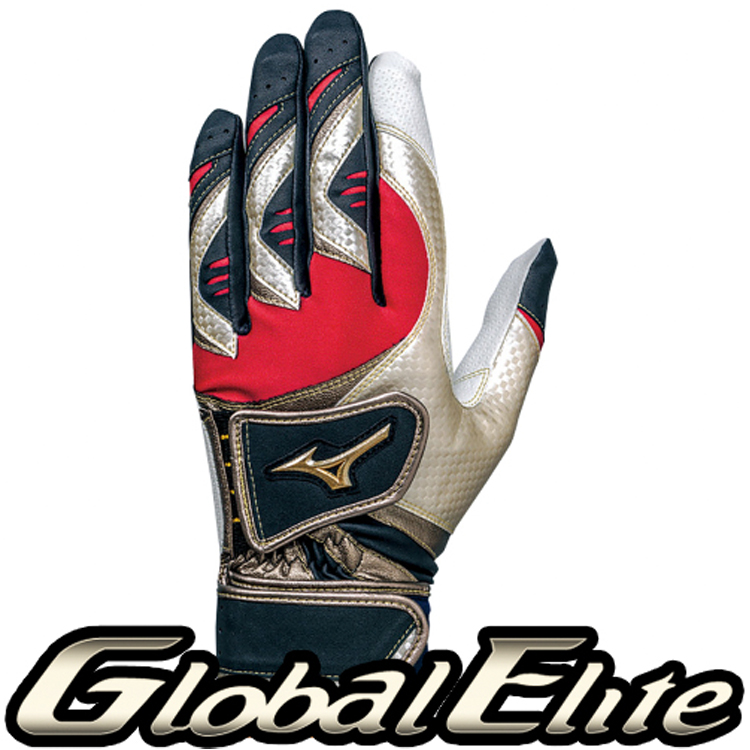 [10214] MIZUNO 글로벌엘리트 편수배팅장갑 우투용 (남색) 19,900원
