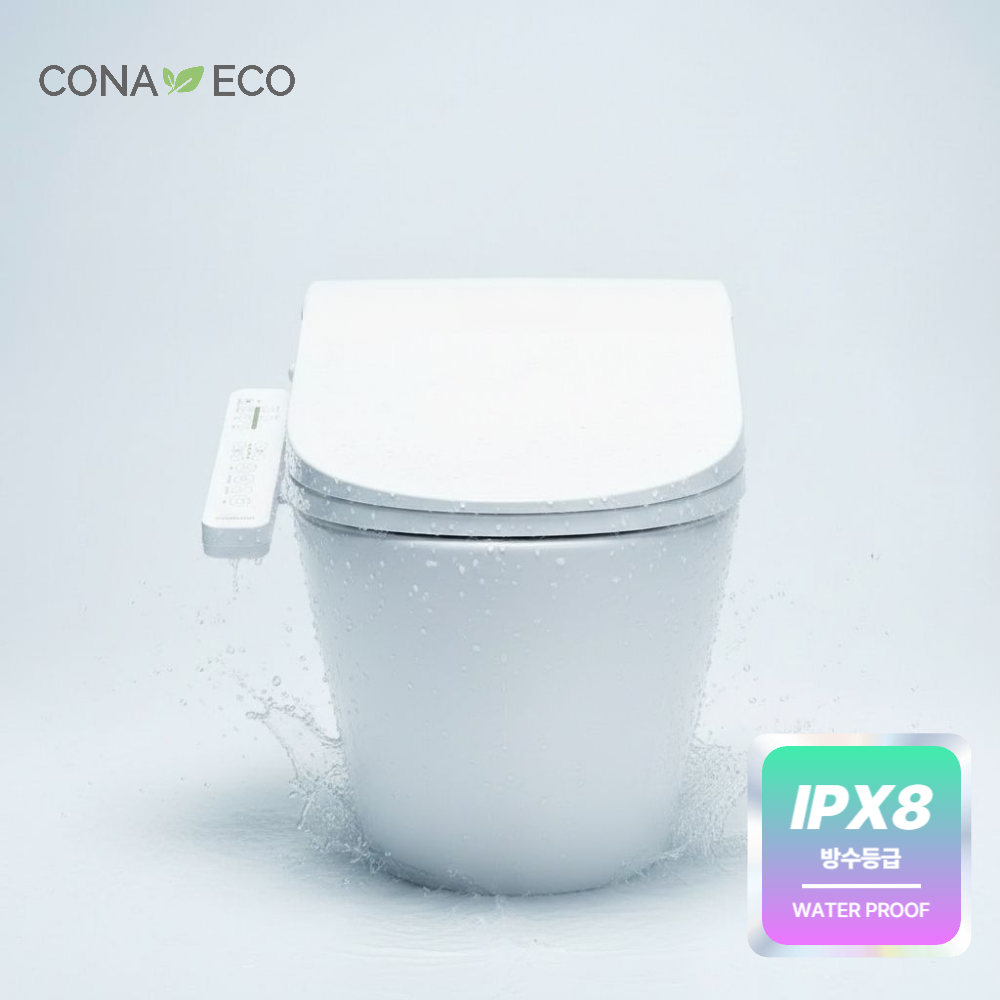 코나에코홈 IPX8 방수 노필터 전자식비데 직수형 노탱크 터치식 6세대 노즐 자가설치 CB-2400(건조O), 고객직접설치, CB-2400(건조O) 119,000원