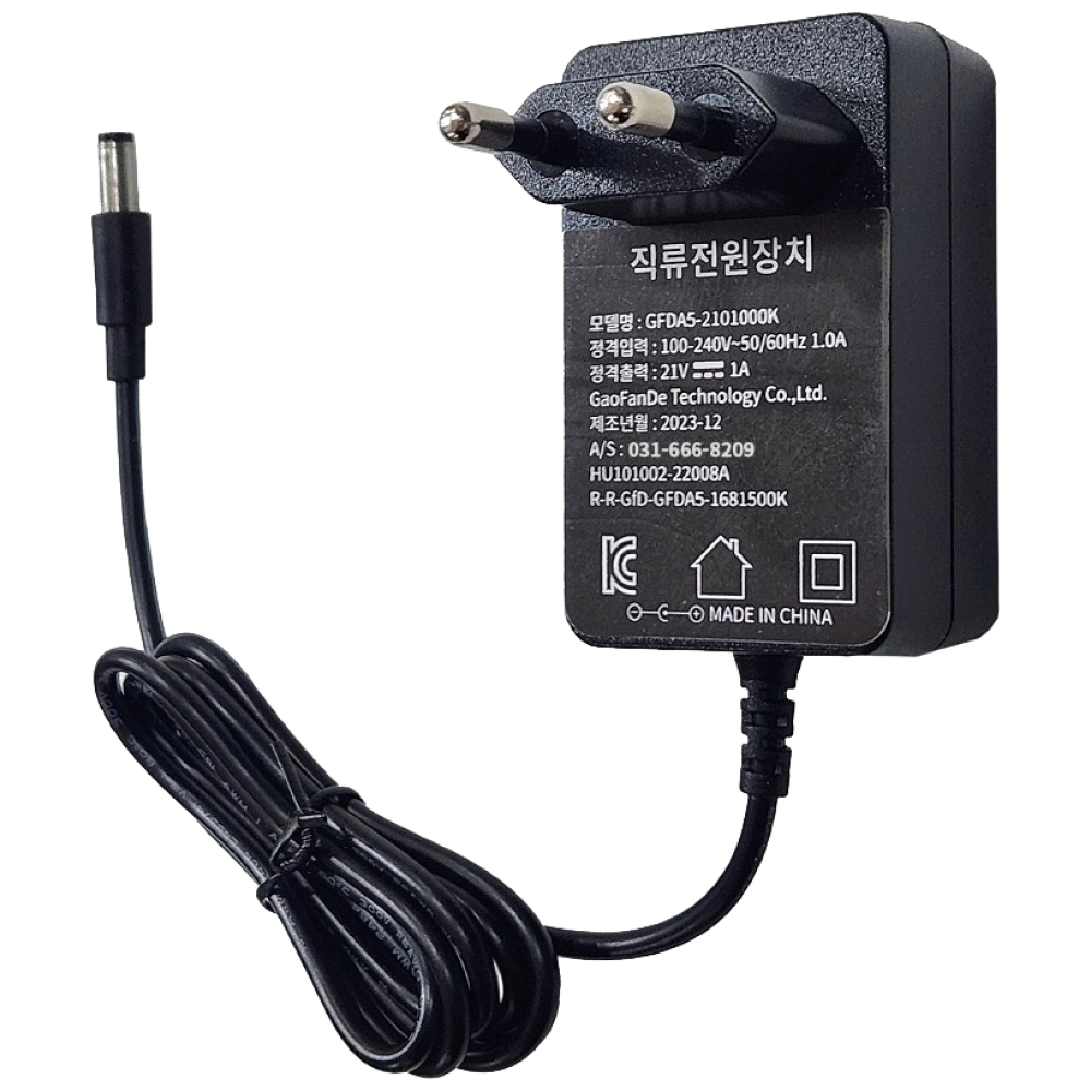 공구엔 전동공구 배터리 충전기 21V 충전기 직류전원장치 DC 어댑터 DC 21V 1A 11,800원