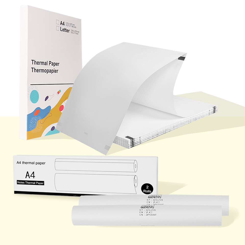 레터치 A4 휴대용 무선 프린터기 감열용지, 1개, A4롤감열지 2롤+접이식 감열용지 200매 26,900원