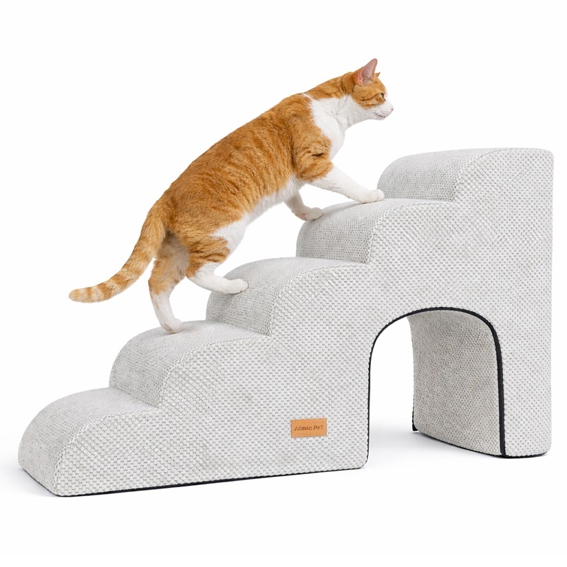 올미오펫 고양이 구름패브릭 숨숨집 계단 5단 139,900원