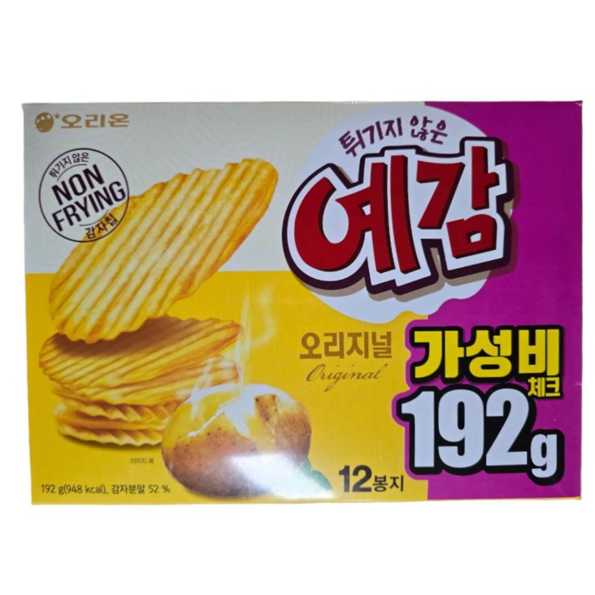 오리온 예감 오리지널 192g x 16개 67,020원