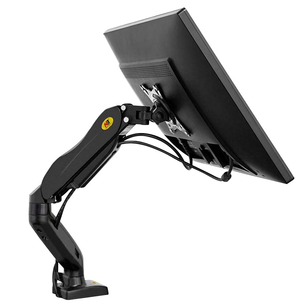 컴퓨터 모니터 브래킷 싱글 암 모니터 마운트 스탠드, 책상 범용 확장형 디스플레이 브래킷, 태블릿 거치대, 17-30 인치 스크린 36,700원