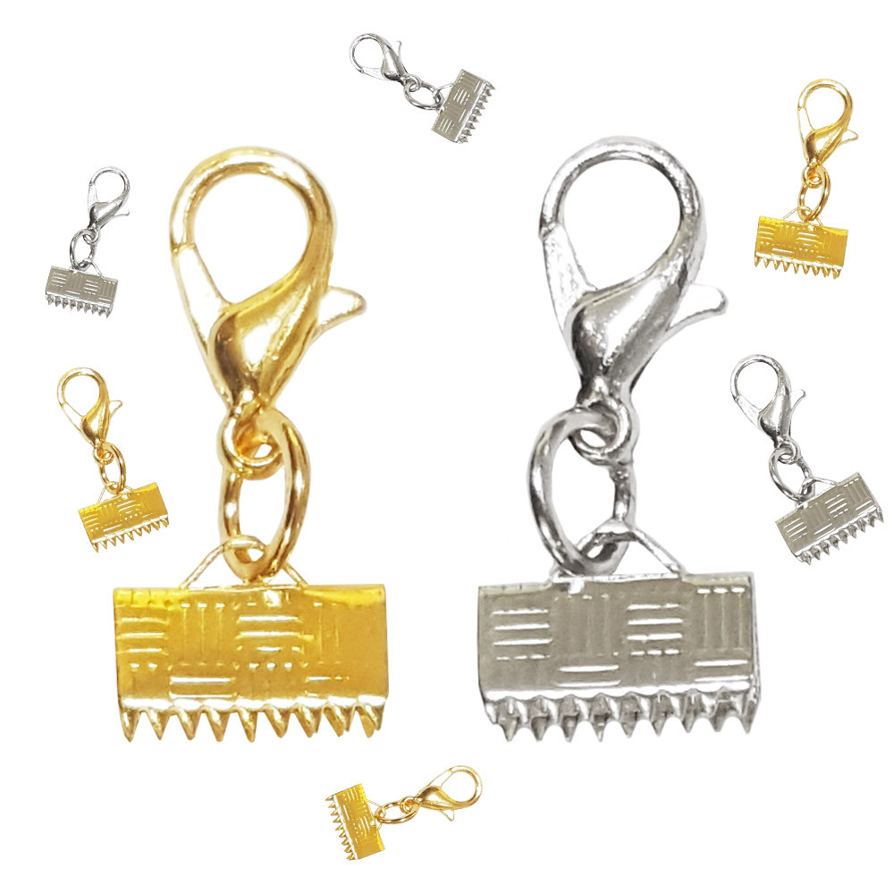 스트랩고리 (20개입) 금색/은색 2중택1 레이스캡 랍스터 집게 마감 부자재 2,970원