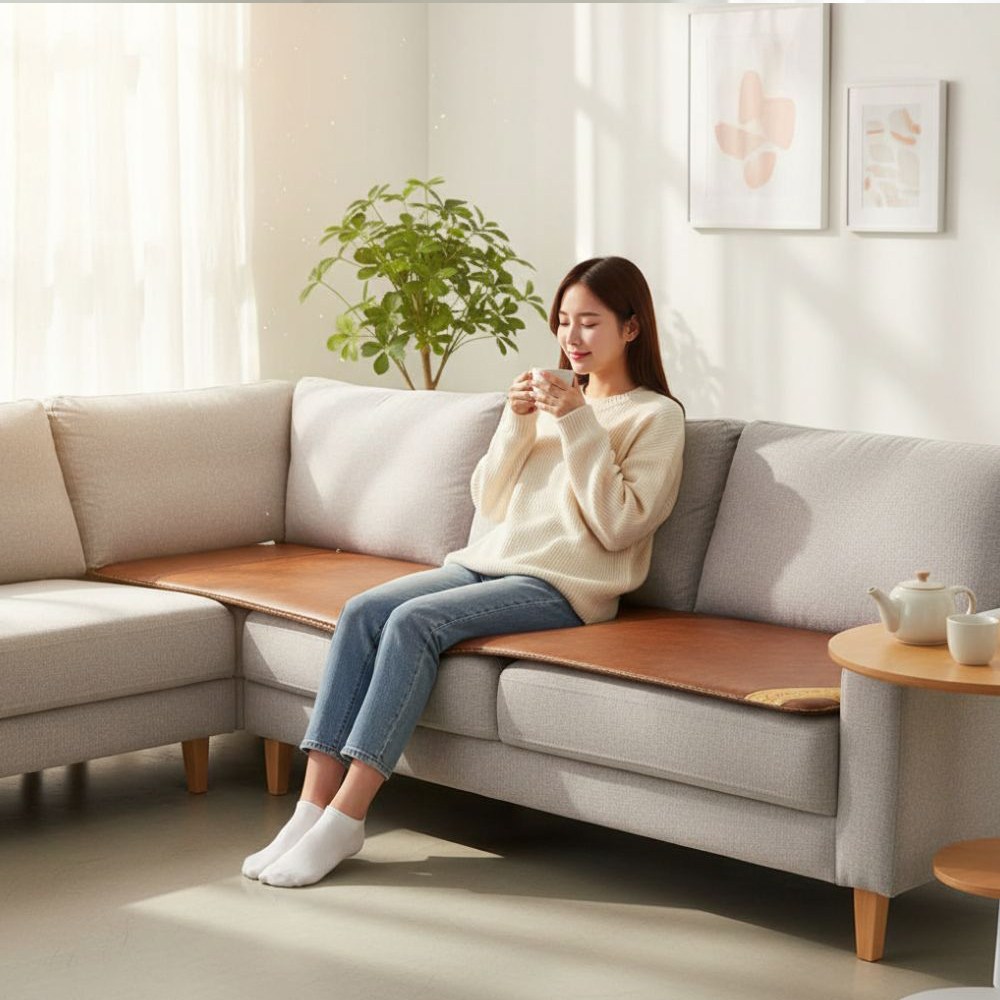 3H한일온열기 탄소 그래핀 EMF 퀼팅 3인 4인 병원용 미니 전기방석 쇼파 온열 싱글 매트 장판 요 68,000원