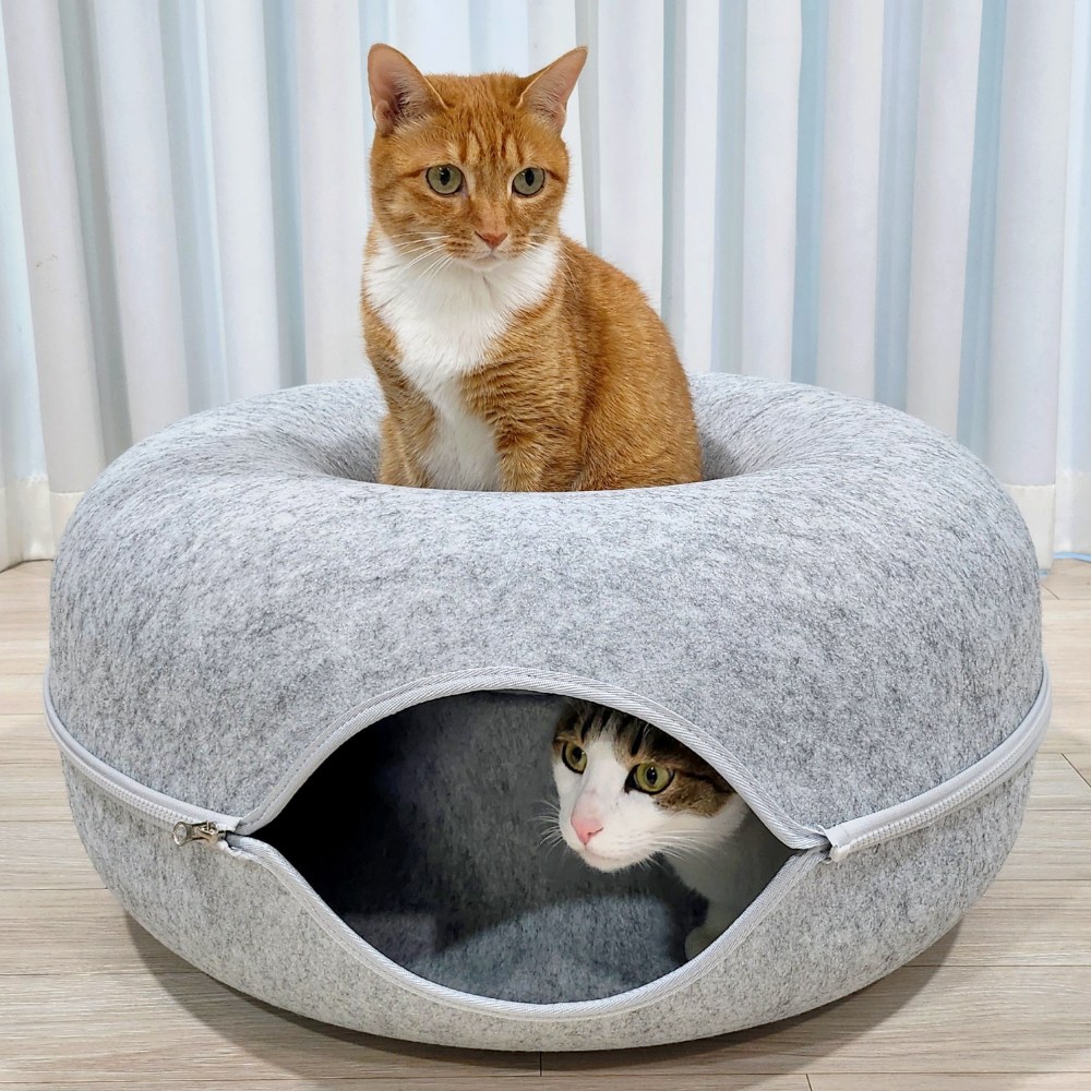 MAAH 고양이 초대형 듀얼 도넛 숨숨집 17,500원