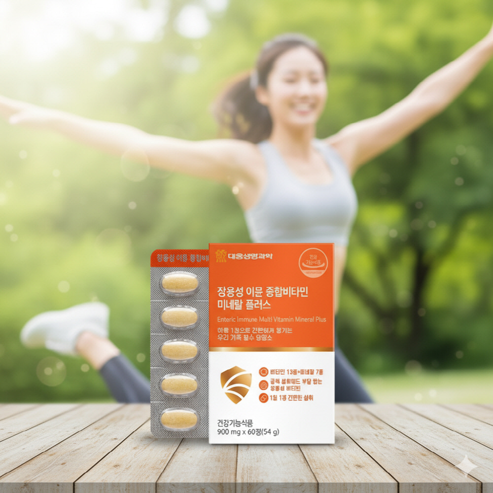 프리미엄 멀티비타민13종+미네랄7종 2개월분 온가족 항산화 면역건강관리 장용성 19,790원