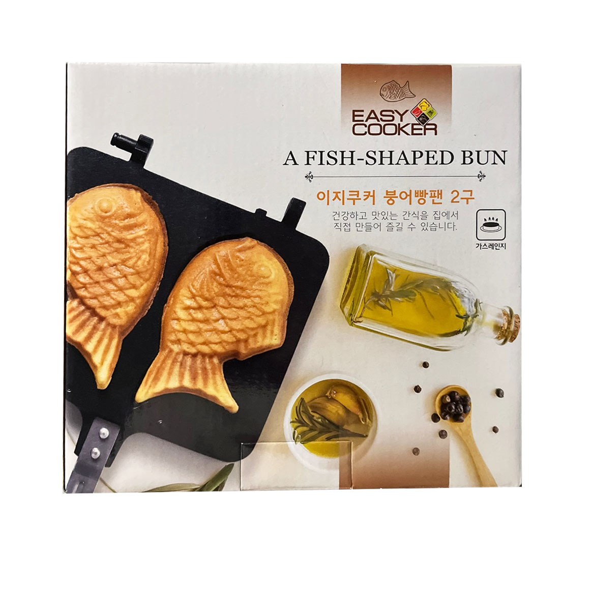 이지쿠커 붕어빵팬 2구 붕어빵 틀 아이간식 만들기 17,990원