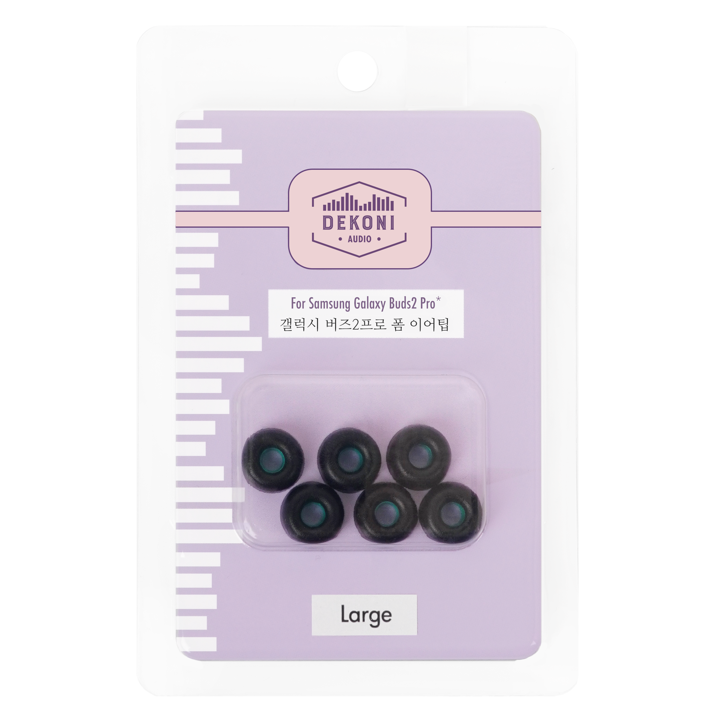 데코니 버즈2프로 메모리 폼 이어팁 3쌍, (L) 29,900원