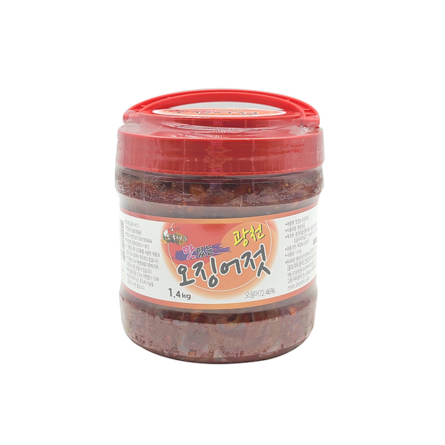 광천토굴 맛있는오징어젓1.4kg 25,000원