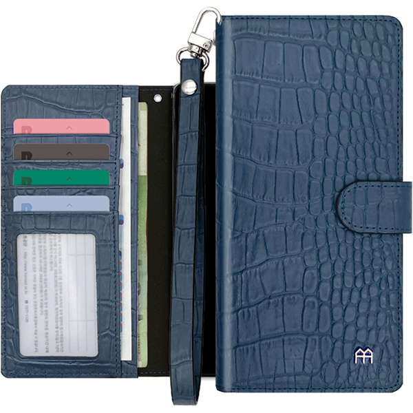 까미또 로크 소가죽 스트랩 다이어리 휴대폰 케이스 32,800원