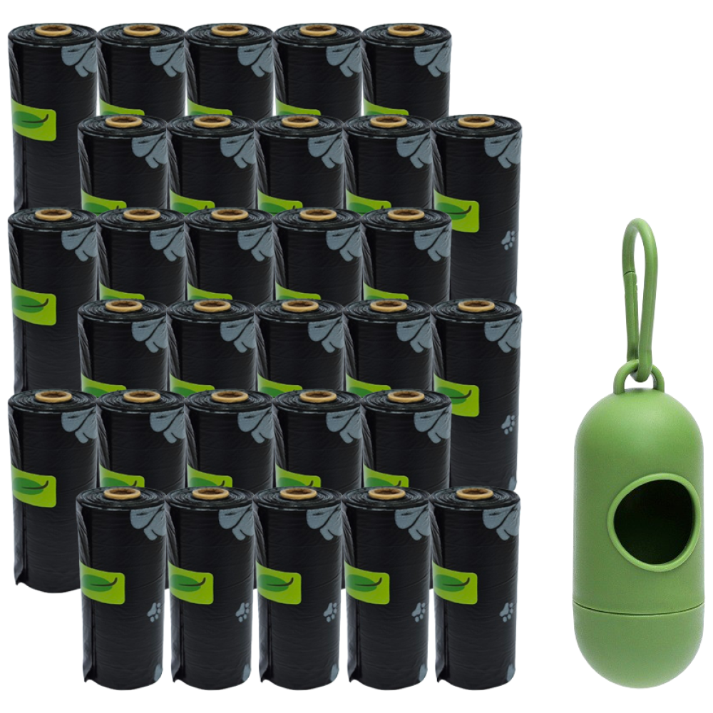 라이프솔루션 반려동물 펫 배변봉투 생분해 프리미엄 강아지 산책 리필형 + 디스펜서 케이스 26,200원