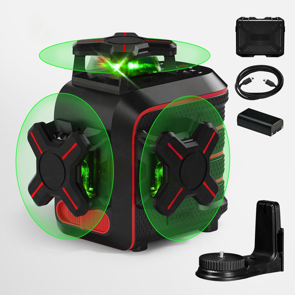 맥파이 휴대용 그린 레이저레벨기 3D VADER 3D, 배터리 포함 169,900원