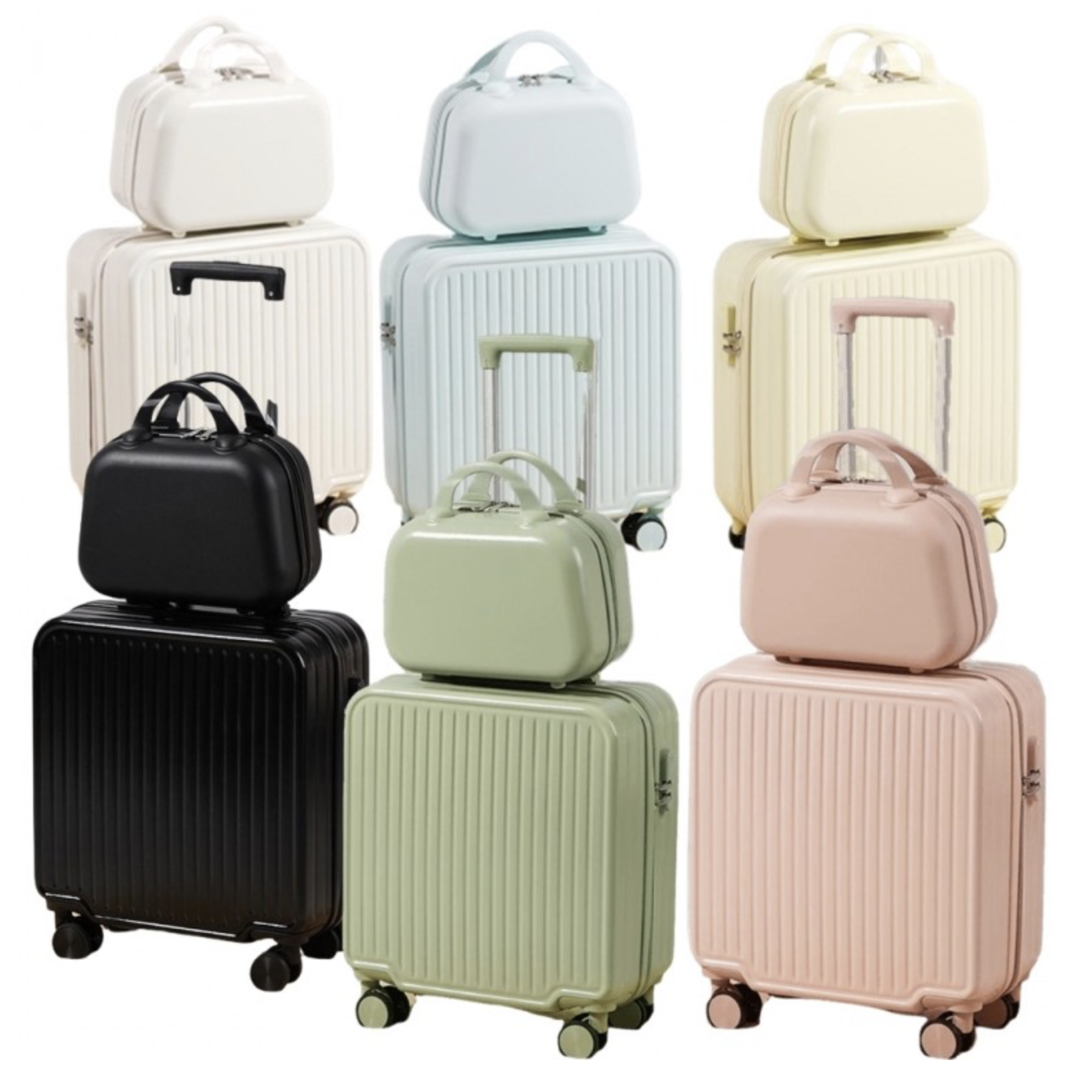 기내용 캐리어+14인치 레이디백 여행가방 여행용캐리어 하드케이스 답례품 사은품 미니캐리어 여행용파우치 감성캐리어 67,800원