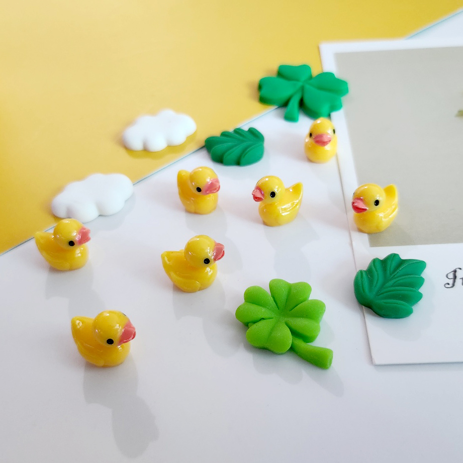 입체 노랑 아기오리파츠 13종세트 신발꾸미기 악세사리 장식 8,300원