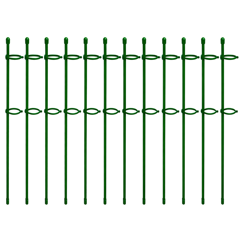 앙플랜트 더블고정 롱 오링 식물 화분 줄기 고정 지지대 75cm, 12개 9,980원