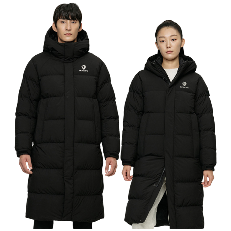 블랙야크 남녀공용 맥스벤치 다운자켓 덕다운 롱패딩 빅사이즈 겨울 파카 1BYPAWU901 206,100원