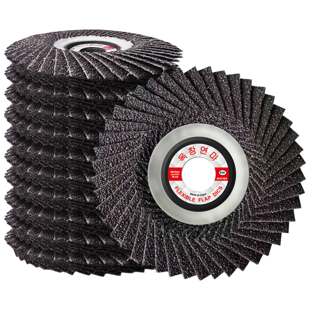 옥창연마 해바라기 디스크 4인치 연마사포 휠페이퍼 페파 날개페파 100개 56,000원