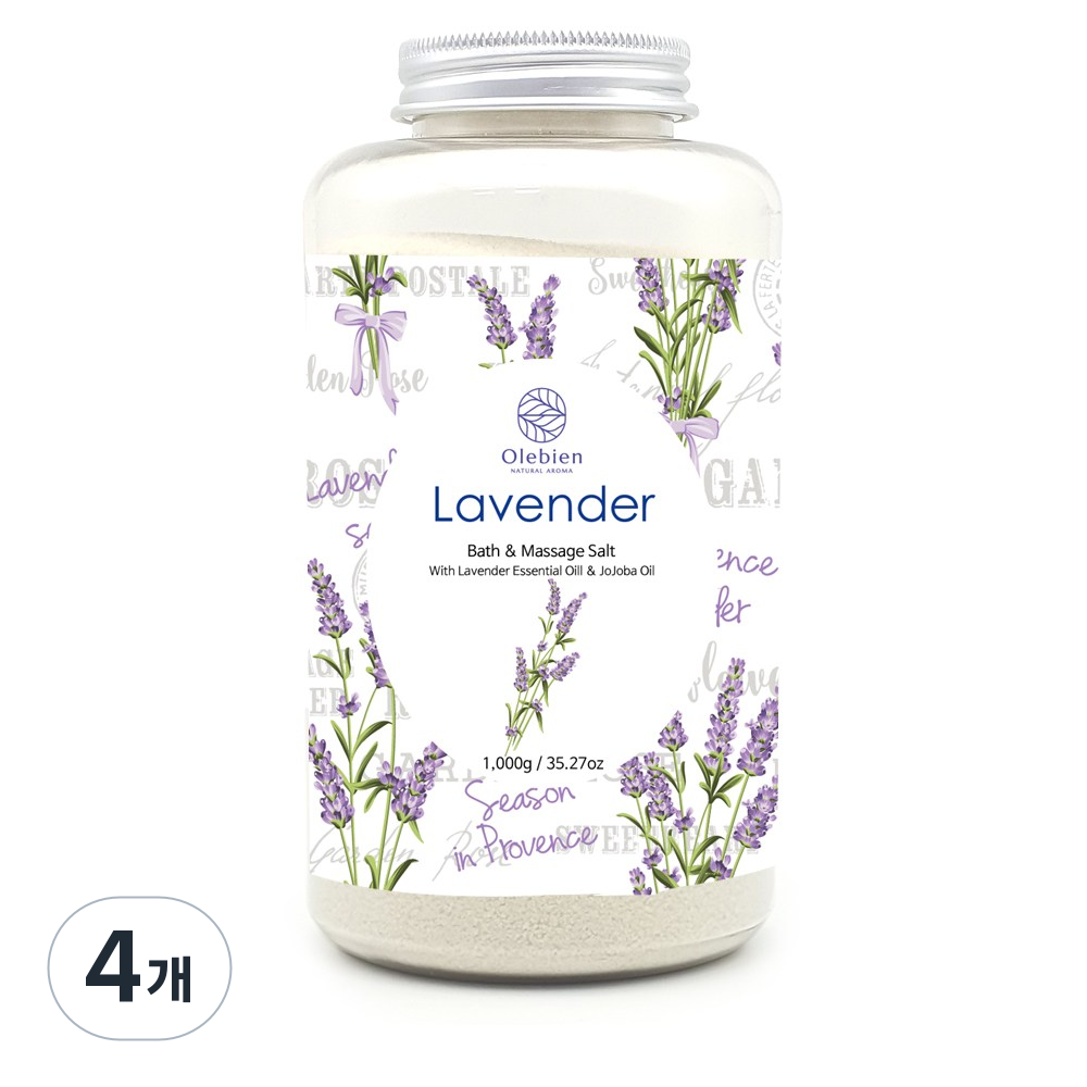 올레비엔 라벤더 바스 앤 마사지솔트 64,480원