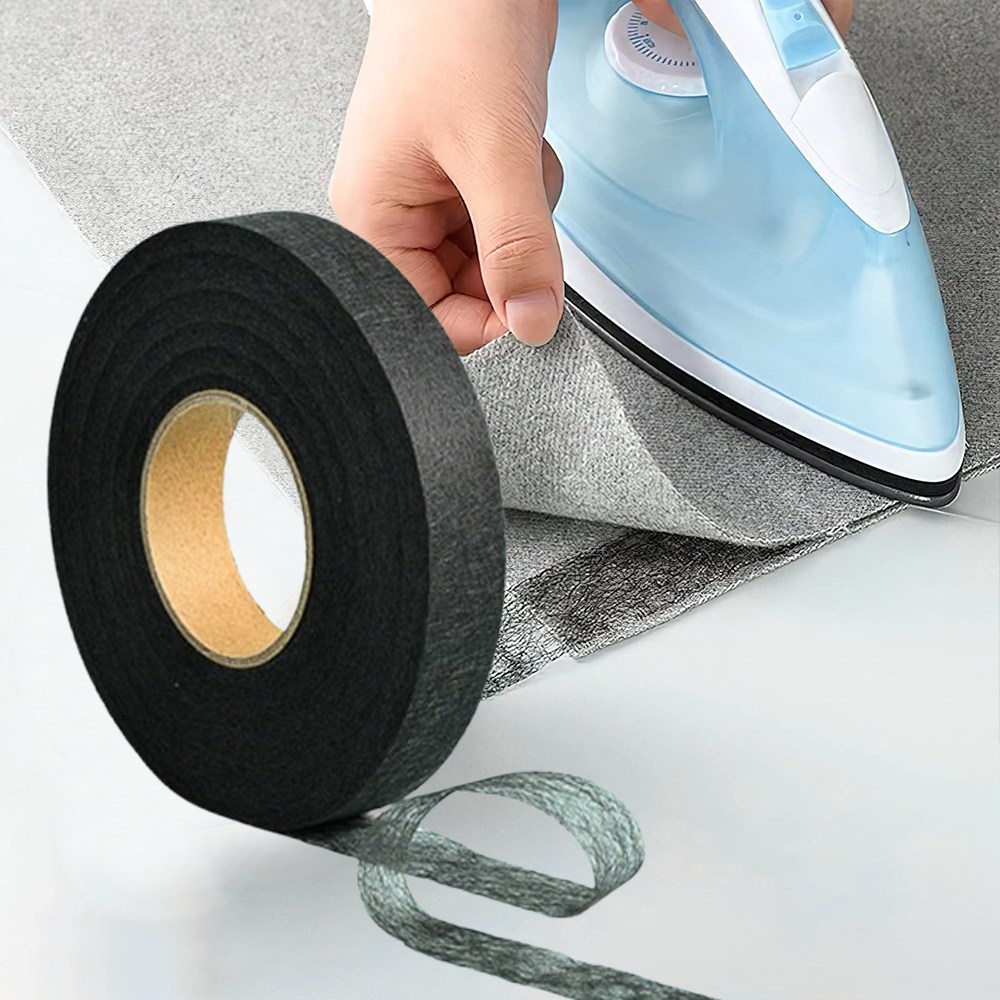 엠코어 옷수선 테이프 바지 수선 셀프 64m, 1개, 블랙2cm 9,500원