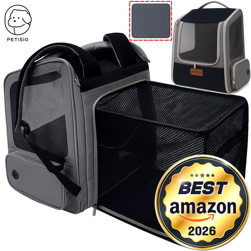 쁘띠시오 강아지 백팩 고양이 3면 통풍 확장형 이동가방 37,980원