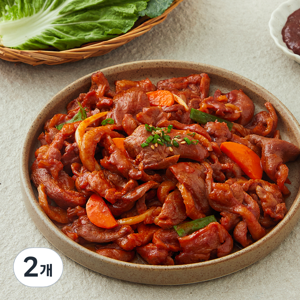 [로켓프레시] 성화푸드 달수 양념오리주물럭, 1kg, 2개 50,240원