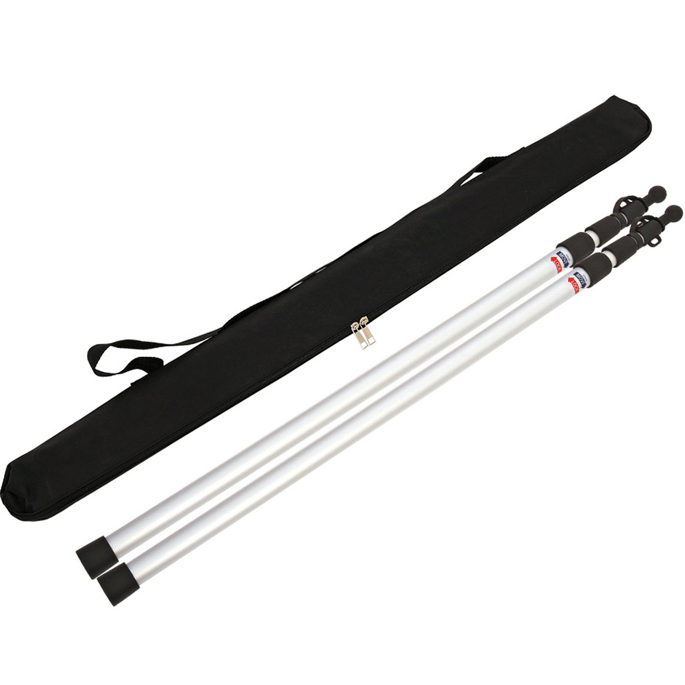 캠프빌리지 슬라이드 폴대 캡형 실버 2p + 가방 세트, 1세트 30,900원