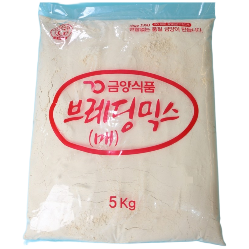 금양식품 후라이드 치킨파우더 브레딩믹스 매콤한맛 5KG 브래딩믹스, 1개, 5kg 22,370원