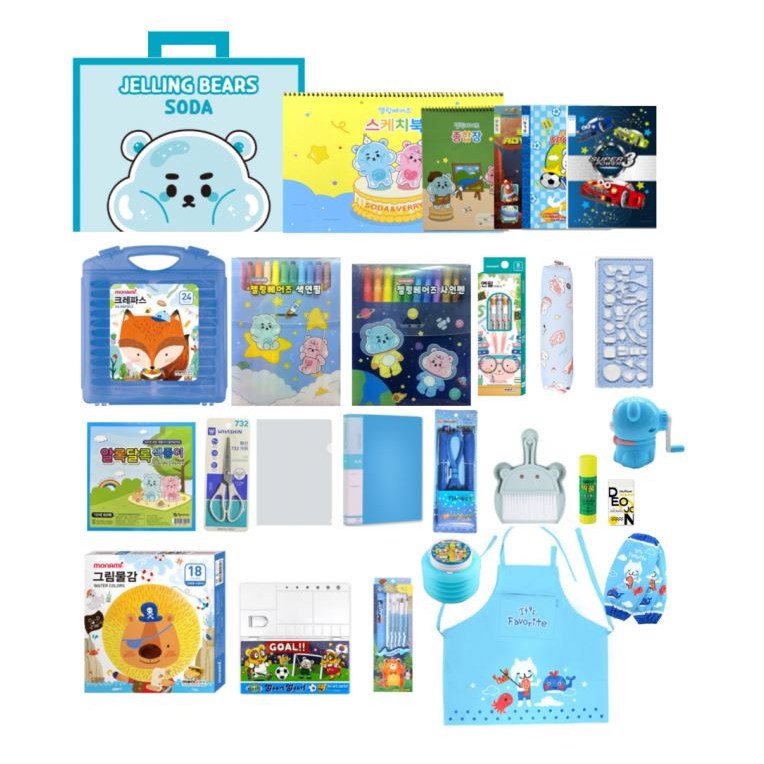 모나미 26종 행복특가 문구세트 입학선물 졸업선물 학용품 세트 64,900원