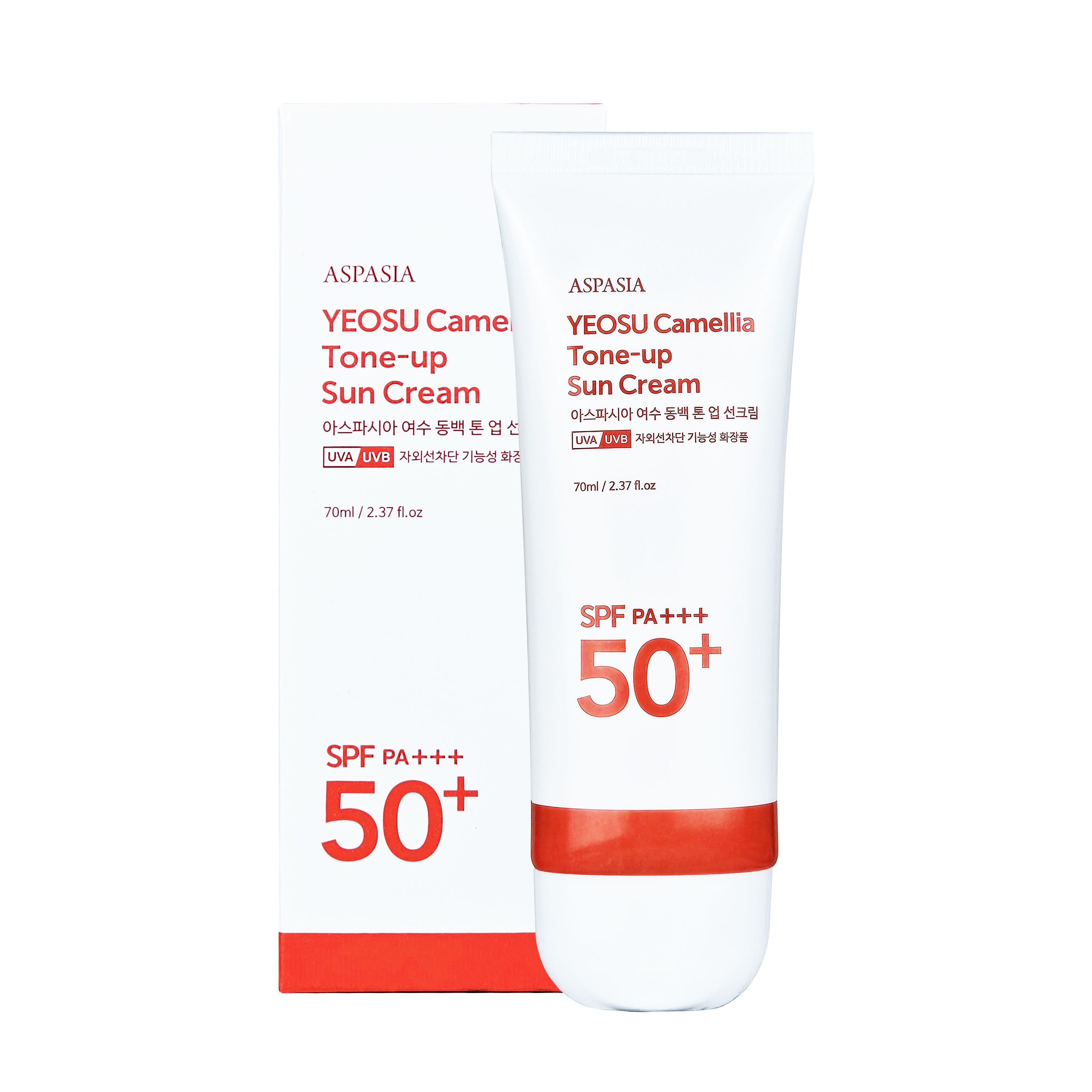 아스파시아 여수 동백 톤업 선크림, 1개, 70ml 9,590원