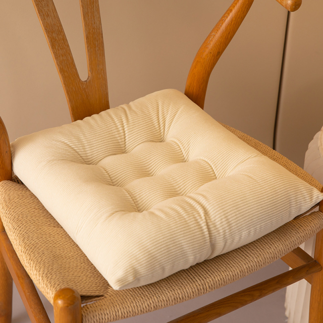 에버하우스 퀼팅 코듀로이 사각 쿠션 의자 방석 5,800원